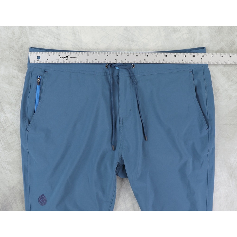 Stio Pants Men's Size 36 Blue Hiking Softshell Stretch Outdoor Trail Style #2328 - Picture 8 of 12